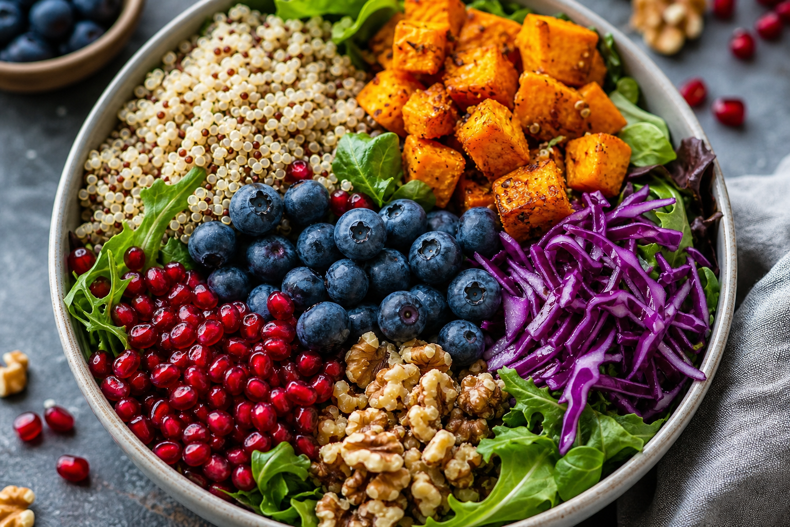 Rainbow Antioxidant Buddha Bowl